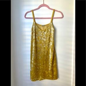 Zara yellow dress